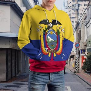 Otoño nuevos hombres de alta calidad sudaderas con capucha y sudaderas pulóver Casual suelto ajuste múltiples bolsillos estampado patrón cuello con capucha - Product Image 4