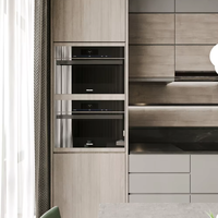 CBMMart Armoire complète de barbecue à gaz en acier inoxydable pour l'extérieur Armoire de cuisine extérieure intégrale en acier 304 avec éviers