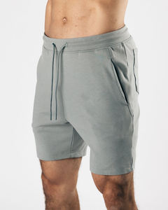 Shorts de sport décontractés pour hommes, coupe-vent, séchage rapide, couleur unie, personnalisables pour la compétition, en gros - Product Image 1
