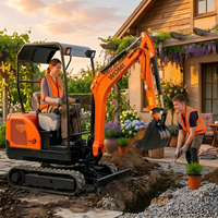 Excavator Hidrolik untuk Instalasi Rumah Kaca, Aplikasi Hortikultura, Persiapan Lahan, dan Pekerjaan Tanah