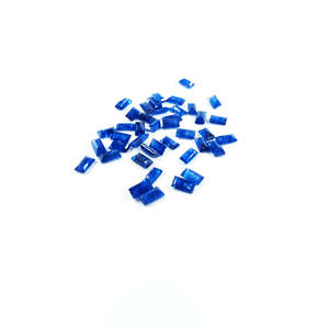 Saphir naturel de Bangkok, pierres précieuses en vrac, baguettes calibrées 3x6mm, bleu et rouge, émeraude et taille ovale, certifié par IGI - Product Image 2
