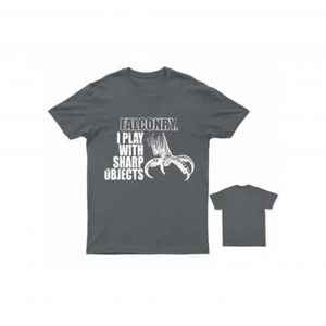 เสื้อยืดยูนิเซ็กซ์เฮฟวีเวต240ล่าสัตว์และเหยี่ยวที่สร้างขึ้นเพื่อความดิบเถื่อน - Product Image 1