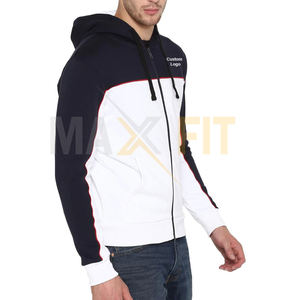 Custom Design Top Products Casual Wear Cotton Zipper Hoodie, Best Price Custom Design Men <b>Hoodies</b> By MAXFIT ENTERPRISES - Product Image 2