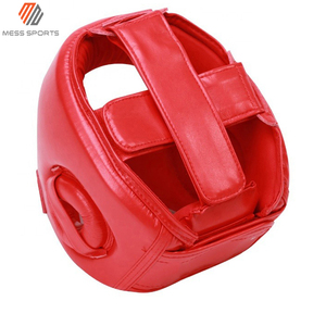 New Wholesale Custom Leather Boxing <b>Head</b> Guard High Quality Protective <b>Training</b> Fight Headgear - Product Image 6