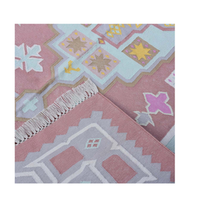 Tapis de sol traditionnel dari de style ancien de taille moyenne Tapis Belle couleur claire Tapis en tissu de coton pour la maison Tapis et ensembles - Product Image 3