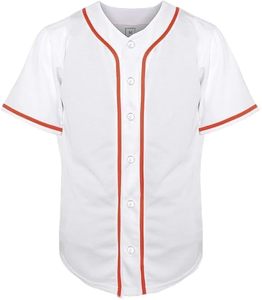 Polyester <b>Fabric</b> Made Baseball Shirts Breathable Embroidery Logo Custom High Quality Baseball Jersey - Product Image 2