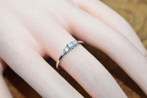 Elegante bohemio 925 anillo de plata esterlina bisel ajuste Topacio blanco piedra preciosa natural hecha a mano abril piedra natal ecológica - Product Image 4
