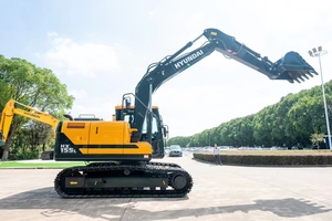 15.5ton Hx155LL รถขุดไฮดรอลิกพร้อมเบรกเกอร์ - Product Image 3