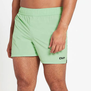 กางเกงขาสั้นออกกำลังกายสำหรับผู้ชายกางเกงขาสั้นสำหรับออกกำลังกายในชีวิตประจำวันทำจากผ้าโพลีเอสเตอร์ผสมสแปนเด็กซ์ - Product Image 6