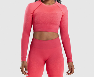 Ensemble de yoga inclusif toutes tailles ensemble d'entraînement avec soutien-gorge à soutien élevé tenue de yoga positive pour le corps leggings façonnants et ensemble de haut court - Product Image 2