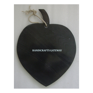 Tabla de cortar de mármol negro con un diseño increíble, acabado fino y pulido suave, para cortar frutas, ideal para uso en el hogar y hoteles. - Product Image 1