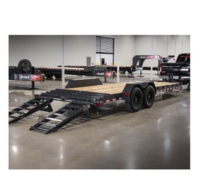 Remolques económicos en venta con capacidad total de carga de 5000 lb y 12 pies de longitud más 2 soportes estabilizadores traseros - Product Image 1