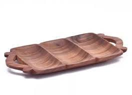 ถาดไม้สำหรับตกแต่งบ้าน ใช้กับโต๊ะกาแฟ หรือสำหรับเสิร์ฟผลไม้อบแห้งและขนมในเดือนรอมฎอน - Product Image 2