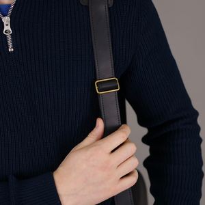 Sac à ordinateur portable vintage en cuir véritable pour homme de haute qualité, imperméable, pour les voyages d'affaires, en matériau PC, personnalisable, LLB-0160 - Product Image 6