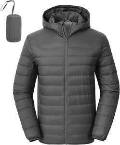 Confortable et élégant hiver chaud manteau épais extérieur doudoune personnalisé à capuche bulle doudoune hommes Bomber veste - Product Image 1