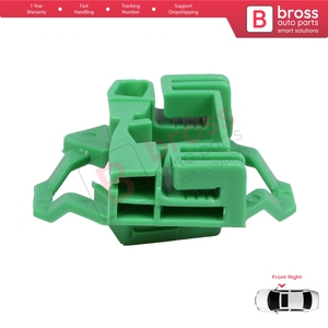 Clips de réparation de lève-vitre BWR63 R2 avant droit pour Polo Classic 6V Caddy MK2 Cordoba MK1 Ibiza MK2 Inca Octavia MK1 1U 6K483 - Product Image 3