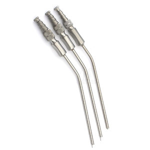 Tube d'aspiration Frazier en acier inoxydable de qualité médicale professionnelle de haute qualité Instrument chirurgical ORL Puissance manuelle autoclavable - Product Image 6