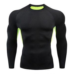 T-shirt de sport personnalisé 2026 de haute qualité pour hommes, à manches longues, respirant, anti-UV, sublimé, pour entraînement MMA - Product Image 4