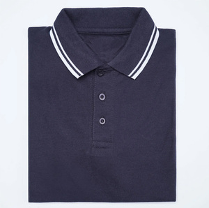 Camiseta de Manga Corta con Botones y Solapa para Hombre, Color Sólido, Elástica, Cómoda, Informal, Deportiva, Ecológica y Transpirable para Verano - Product Image 1
