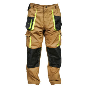 Pantalons de travail de sécurité haute visibilité pour hommes, qualité OEM, taille mi-haute, personnalisables, respirants, en polyester/coton tissé, réfléchissants - Product Image 6