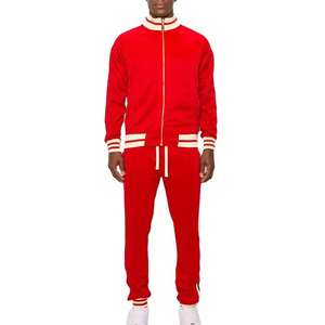 Chándal deportivo de 2 piezas de poliéster de alta calidad para hombre, chándal con capucha, logotipo personalizado, última moda, conjuntos de chándal de invierno a granel - Product Image 1