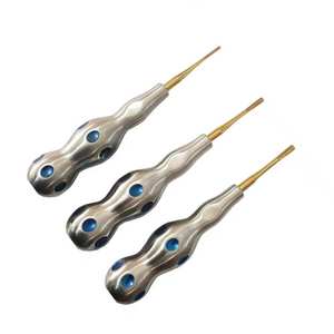 Elevador de raíz Dental de grado quirúrgico Herramienta de extracción de dientes de acero inoxidable de alta calidad para dentistas - Product Image 2