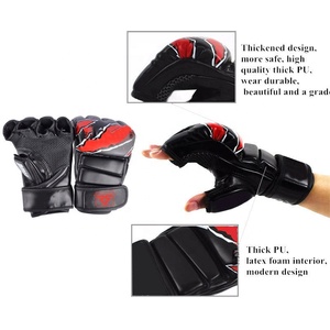 Calidad superior por encargo su propio diseño 2023 peso ligero mejor diseño boxeo lucha desgaste guantes MMA - Product Image 6
