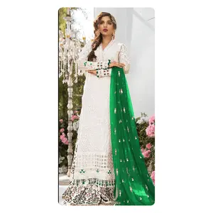 印度巴基斯坦设计师Salwar女士套装独家收藏最新款式Shalwar Kameez女士套装