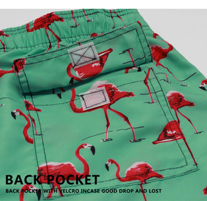 กางเกงว่ายน้ำขาสั้นของผู้ชายพิมพ์ลายซับลิเมชันกางเกงขาสั้นแบบปรับแต่งได้สำหรับฤดูร้อน - Product Image 3