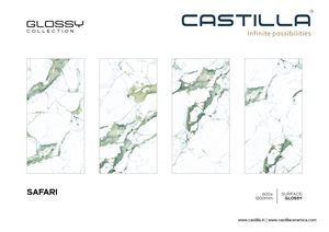 Azulejos de porcelana esmaltada de diseño italiano de 600x1200mm, acabado brillante moderno para interiores de centros comerciales escolares de Villa y uso doméstico - Product Image 2