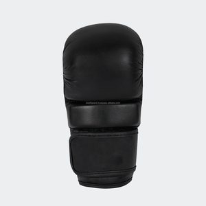 ถุงมือฝึกซ้อมหนัง PU แบบกำหนดเองสำหรับมืออาชีพ สำหรับชกมวย MMA UFC ยิงปืน ซ้อมต่อย ปิดด้วยแถบตีนตุ๊กแก - Product Image 3