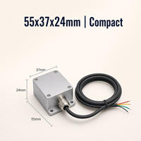 0.01 °   Inclinómetro de Doble Eje RS485 Modbus IP67 BWM427S, Sensor de Inclinación para Seguimiento Solar, Grúas Torre y Nivelación en Construcción