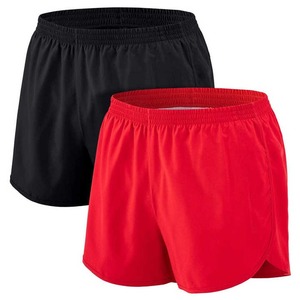 Shorts de course pour hommes de haute qualité, 100% coton, solides, imperméables, respirants, séchage rapide, confortables, taille haute, cordon de serrage - Product Image 1
