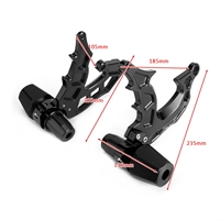 Pour Yamaha FZ-07 MT-07 FZ07 MT07 Accessoires Cadre Curseurs Crash Pad Protecteur Moteur Garde 2014 2015 2016 2017 2018