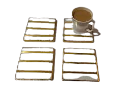 Top Quality <b>Marble</b> <b>Coaster</b> Round Shape Set Fully Customized in Stock Glass Mats & Pads Low Price Most Demanding Use for Wedding - Product Image 3