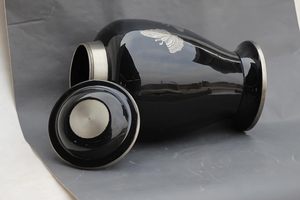 Adult Cremation Urns for Male/Female Funeral Urn for Human Ashes Decorative Urns for Ashes <b>Large</b> <b>Keepsake</b> <b>Box</b> (Butterfly Blue) - Product Image 4