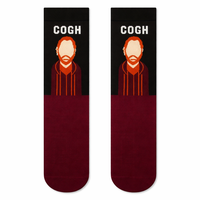 Chaussettes fantaisie en coton turc pour femmes, motif coloré, décontractées, respirantes, exportation mondiale, marque privée, vente en gros