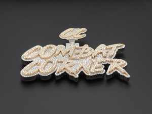 Pendentif Hip Hop en Argent S925 Personnalisé de Haute Qualité avec Diamant Moissanite VVS Lettre Élégante Haute Joaillerie - Product Image 5