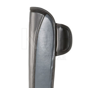 Protège-tibias en cuir de qualité supérieure, durables, robustes, protection professionnelle, ajustement confortable, parfaits pour l'entraînement au football et aux sports - Product Image 5