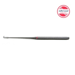 Retractor Quirúrgico Profesional de Acero Inoxidable con Doble Gancho para Piel, Puntas Afiladas de 2mm, 6.25 Pulgadas, Base para Cirugía - Product Image 4