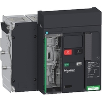Interruptor de circuito SF6 Masterpact MTZ1 06L1 trifásico de 40.5kV y 630A 4P extraíble sin Micrologic, para LV847207