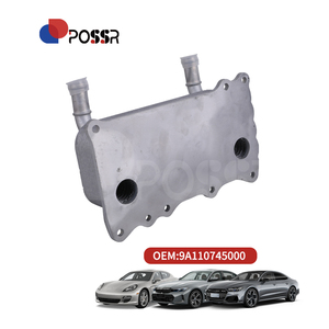 POSSR 9A110745000 <span class=keywords><strong>radiateur</strong></span> de refroidisseur d'huile de refroidisseur intermédiaire de pièces de moteur automatique pour Porsche 911 3.6 3.8Carrera - Product Image 1