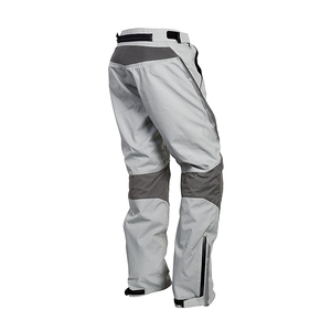 Pantalon de course de moto Slim Cordura fait de couleur grise, pantalon de motard de conception régulière sur mesure - Product Image 4