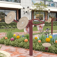 Durable Taiji rueda al aire libre cintura Twister combinado al aire libre Fitness ejercicio equipo