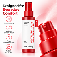 Spray facial à l'acide hypochloreux OEM ODM sous marque privée, hydratant quotidien, apaisant, brume rafraîchissante pour le soin de la peau, 125 ml