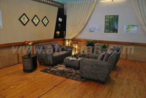 Juego de sofás de jacinto de agua natural para interiores 2018 - Product Image 3