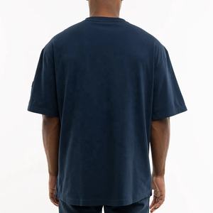 Camiseta de Alta Calidad Estilo Hip Hop, Talla Grande, 100% Algodón, Manga Corta, Antiencogimiento, Impresión Personalizada, para Hombre - Product Image 4