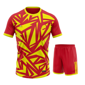 Uniforme de Fútbol para Adultos Más Vendido, Última Colección en Venta, Mangas Personalizadas, Uniforme de Fútbol Sublimado - Product Image 1