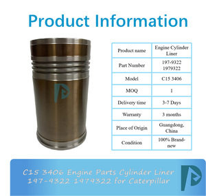 Repuestos para Excavadora, Piezas del Motor C15 3406, Revestimiento de Cilindro 197-9322 1979322 para Caterpillar - Product Image 3