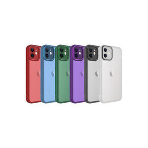 Coque de luxe ajustée pour iPhone 11, anti-traces de doigts, en silicone transparent, protection de l'appareil photo, style élégant 'Ins' - Product Image 2